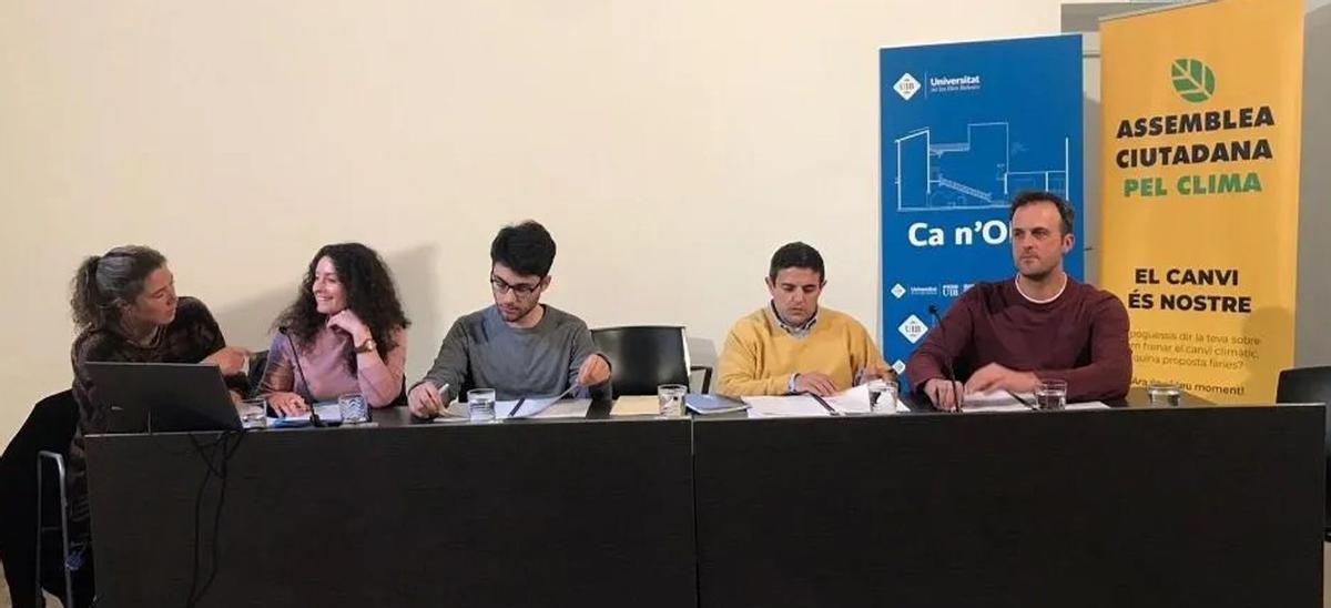 Reunió de l’Assamblea ciutadana pel clima. | UIB