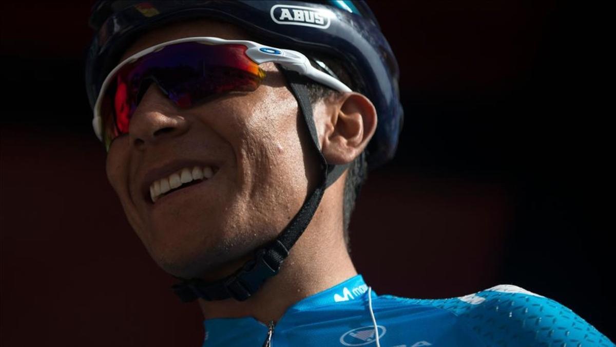 Nairo Quintana, tercero en la general en La Vuelta España