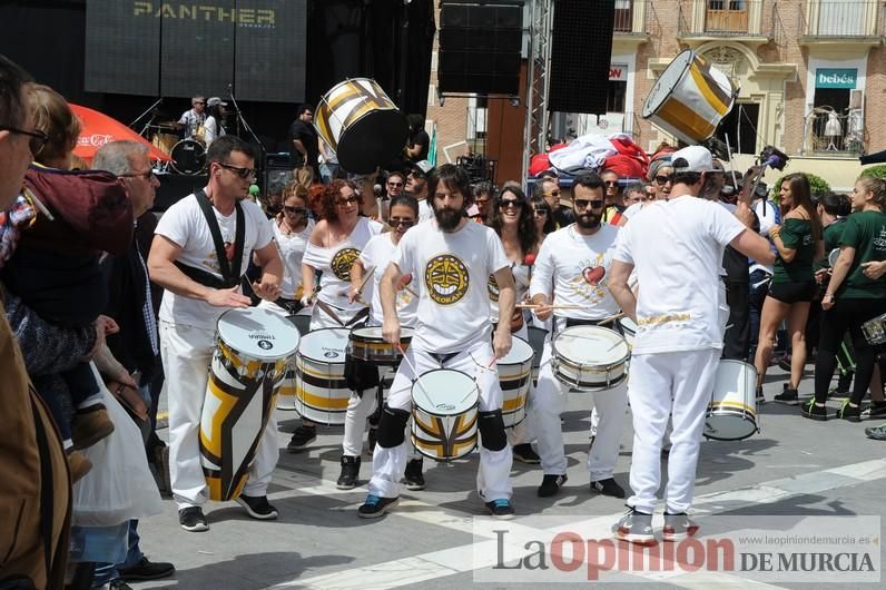 Ambiente sardinero en las calles de Murcia