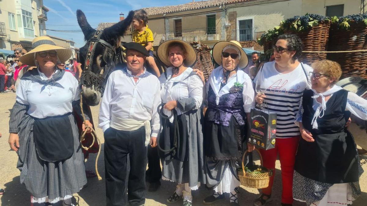 Momento durante el desfile de carros tradicionales. | Cedida