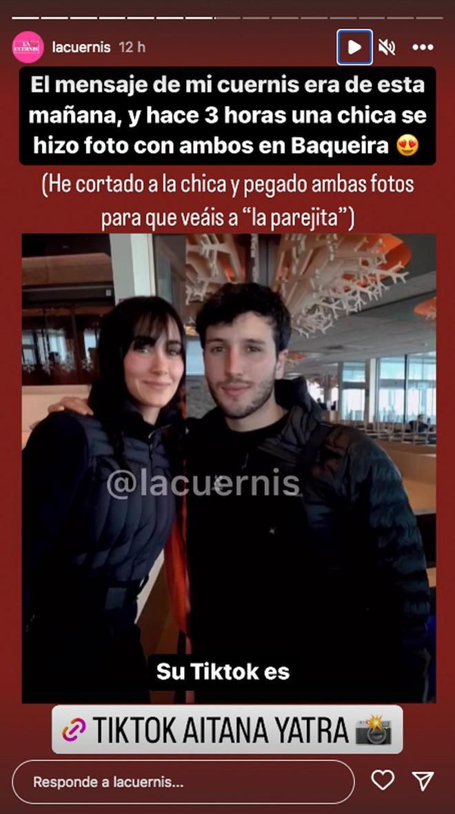 Aitana y Sebastián Yatra juntos en Baqueira