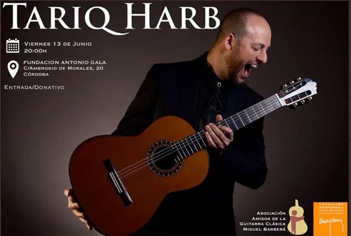 concierto del guitarrista Tarig Harb