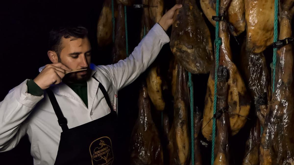 Imagen de archivo de un secadero de jamón en Córdoba.