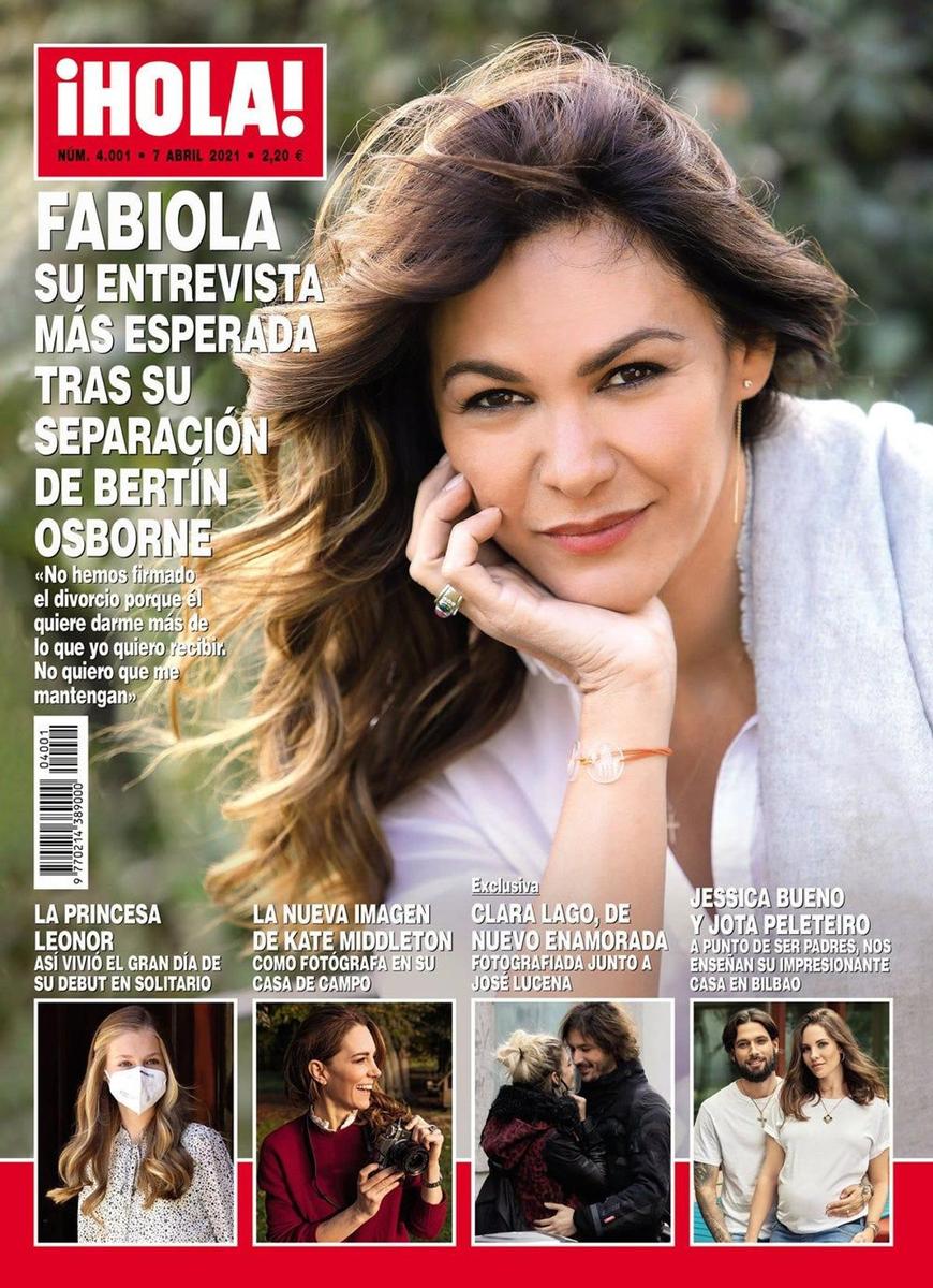 Portada de la revista ¡Hola! del 31 de marzo
