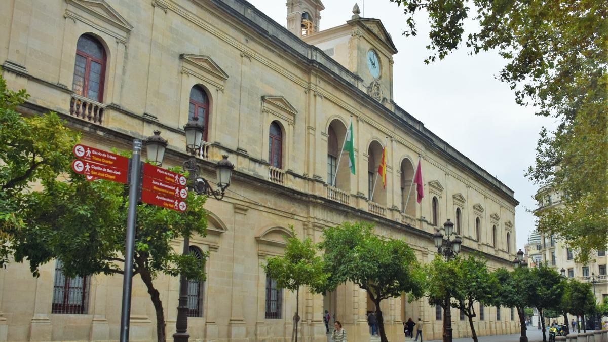 Fachada del Ayuntamiento de Sevilla.
