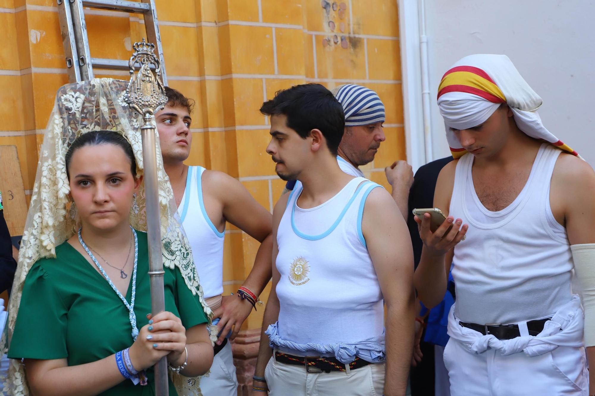 La procesión de la Virgen del Socorro, en imágenes