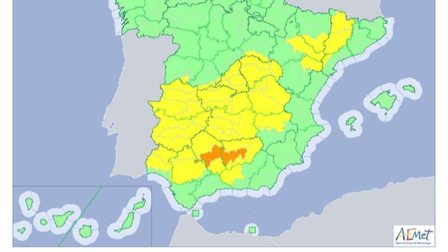 Extremadura permanecerá en riesgo por altas temperaturas hasta el sábado