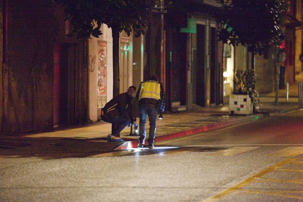 Hallan muerto a un joven con dos tiros en la cabeza y en un costado en La Felguera