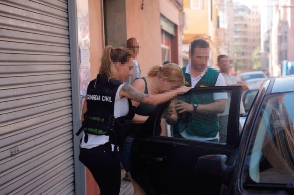 Gran operación contra el narcotráfico en Palma