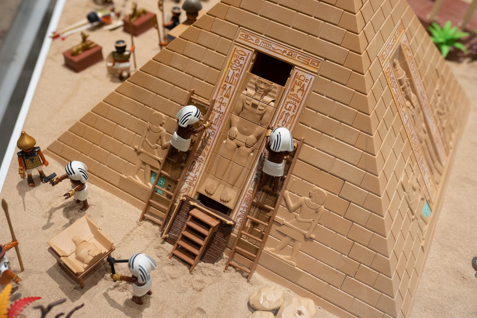 Belén de Playmobil en el Museo Etnográfico