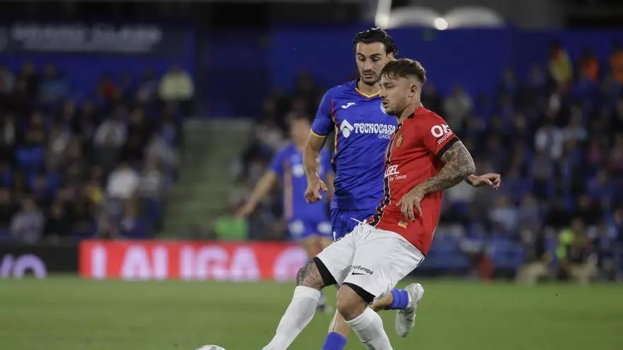 El Getafe arrebata tres puntos vitales al Mallorca en el Coliseum