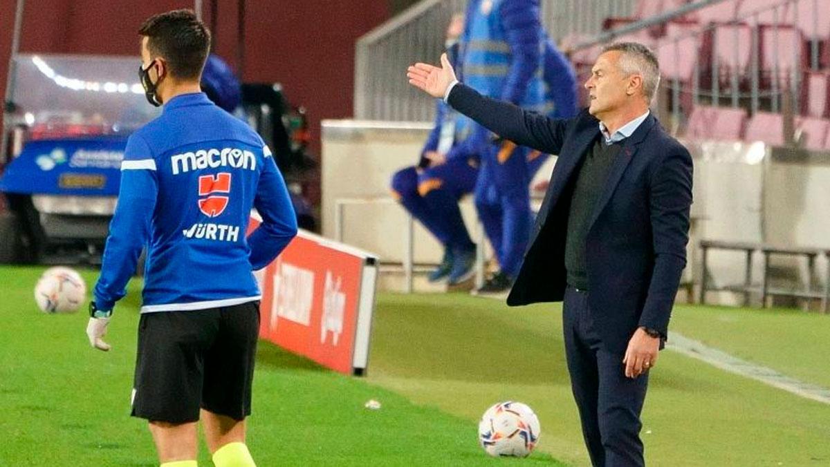 Fran Escribá, técnico del Elche
