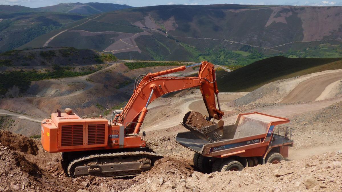 Trabajos restauracion mina Tormaleo, Ibias.