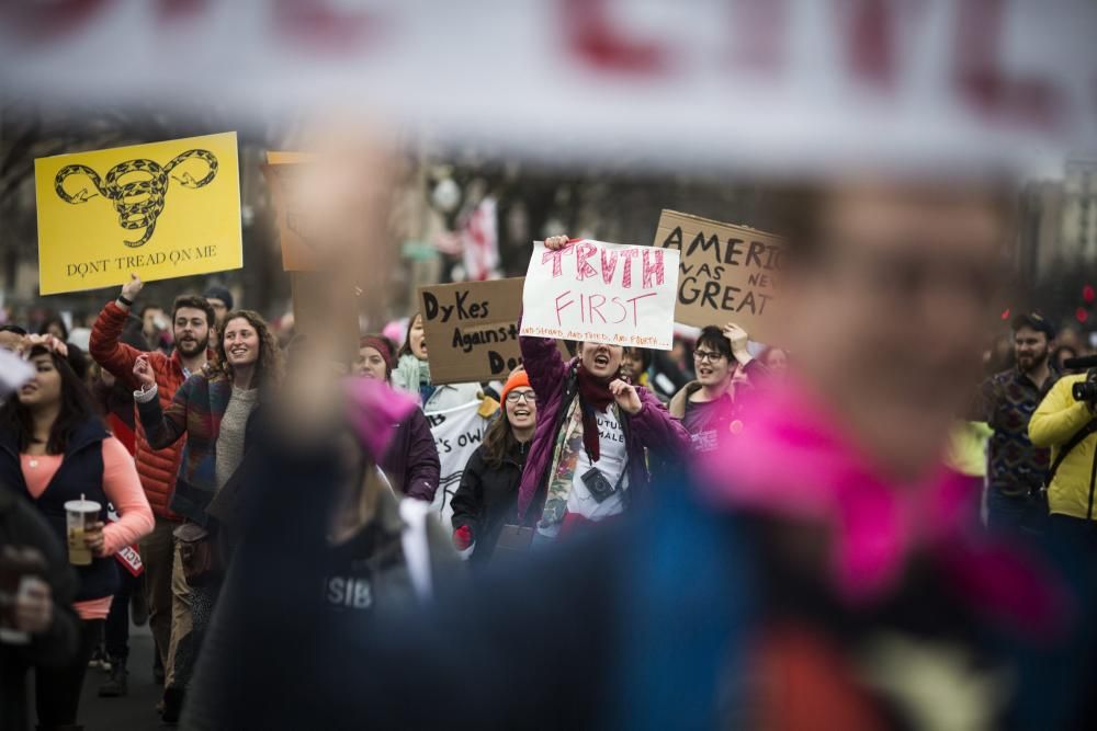 ''Marcha de las Mujeres'' contra Trump en Washington