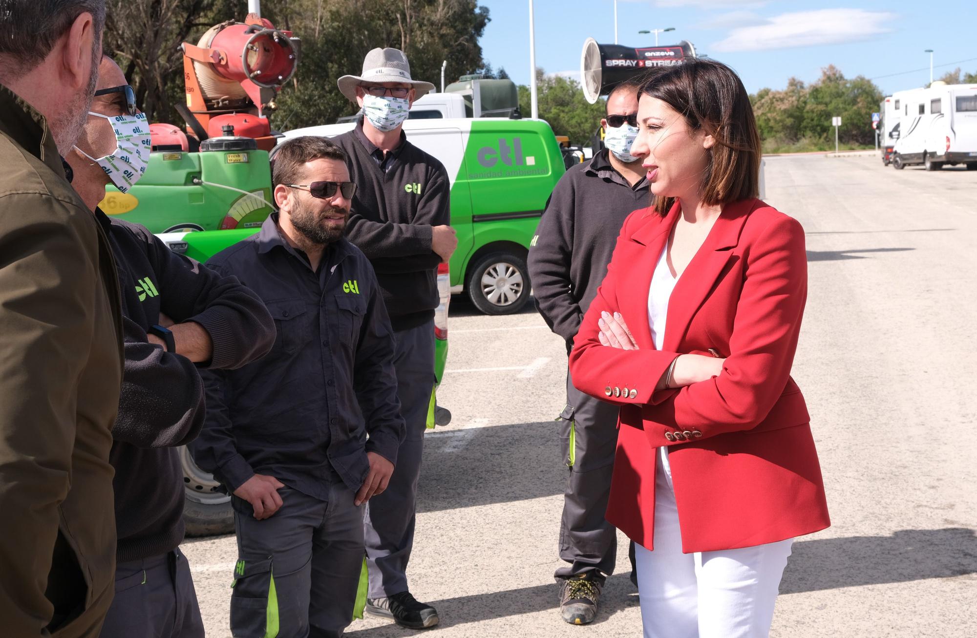 Más drones y una zodiac para vencer las plagas de mosquito en Elche