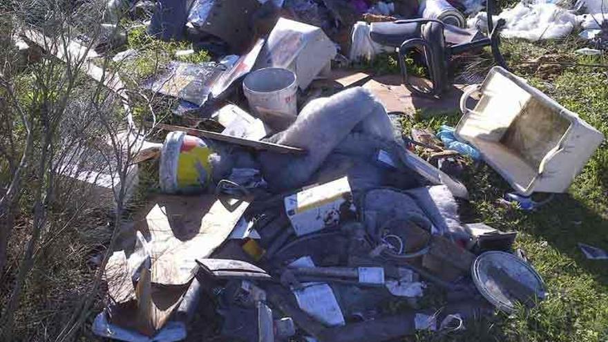 La basura tirada en la zona.