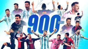 Los 900 goles de Messi