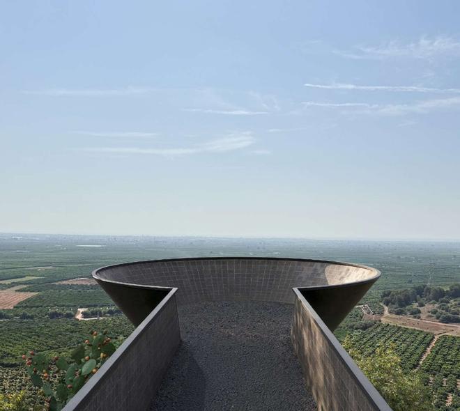 Así será el nuevo mirador cerámico en una emblemática montaña de Castellón