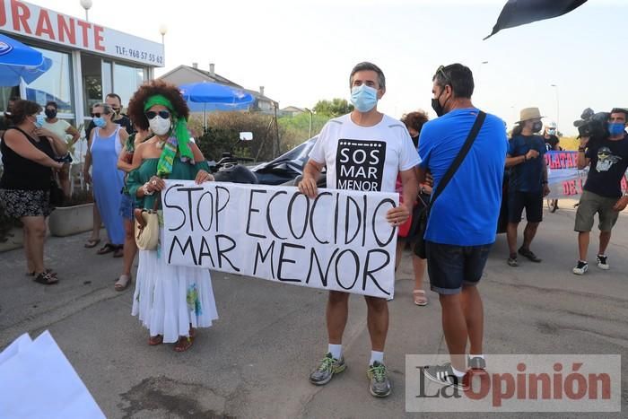 Protesta contra el estado del Mar Menor