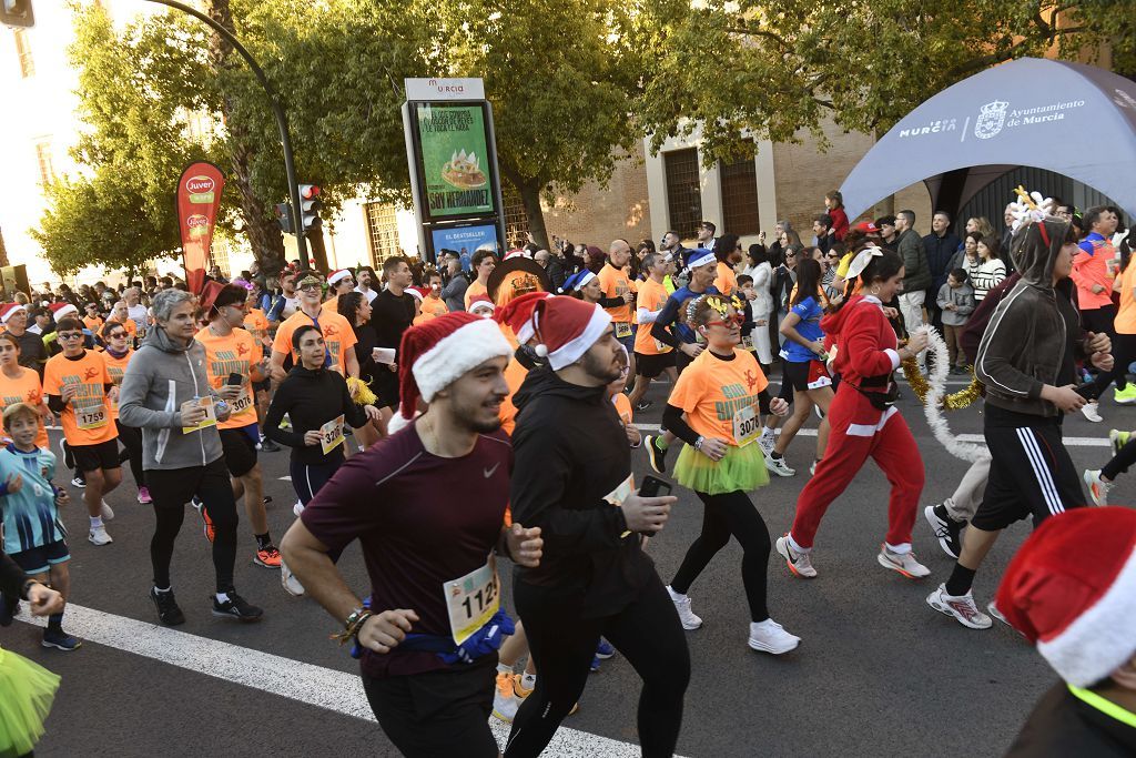La San Silvestre 2025 en Murcia, en fotografías