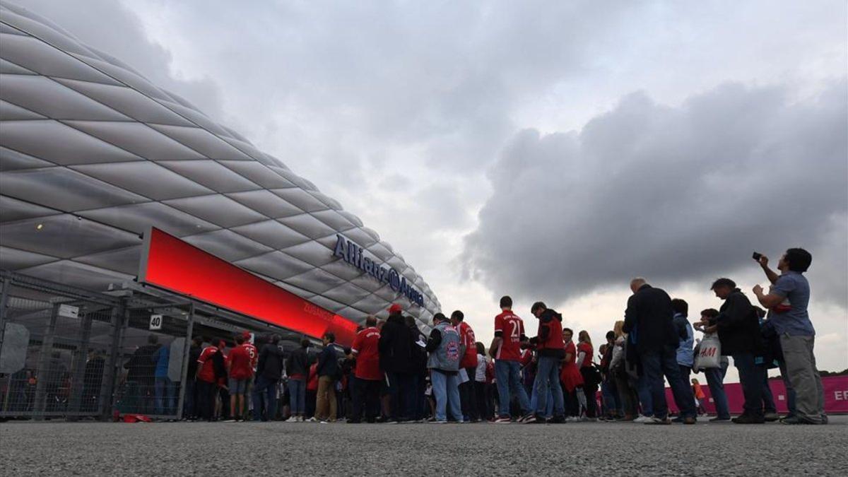El Allianz Arena de Munich, sede del Bayern