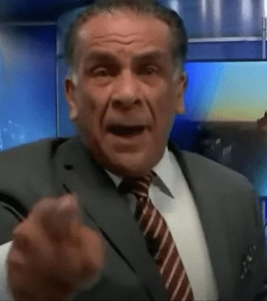 Un presentador mexicano enloquece en directo contra los antivacunas: &quot;¡Imbéciles!&quot;