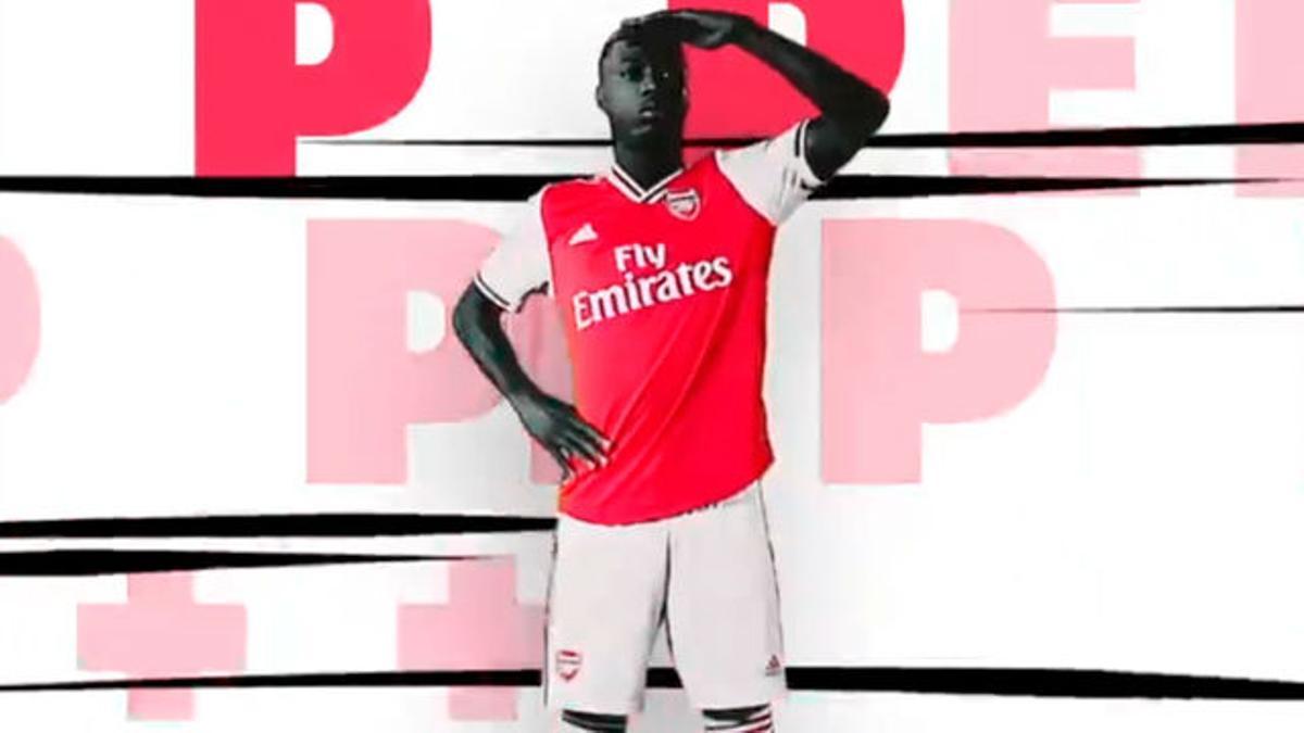 El Arsenal ficha a Nicolas Pépé