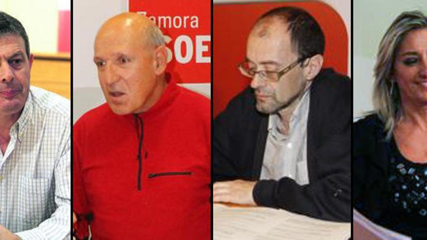 Manuel Fuentes, Luis Vicente Pastor, Oscar Díez y Consuelo Pombero.