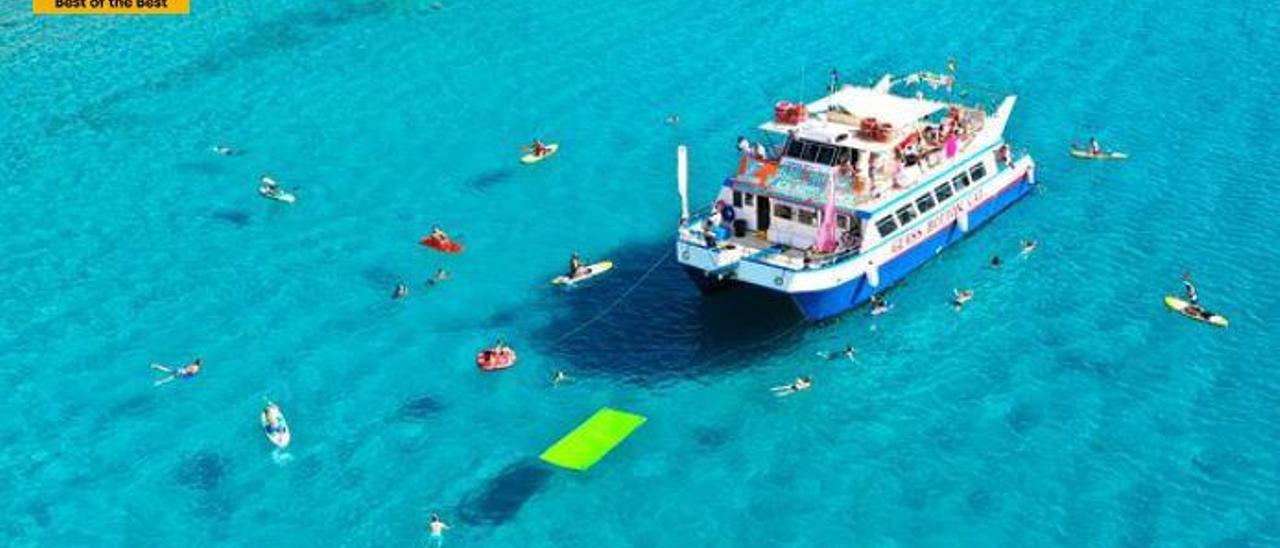 Una excursión de Ibiza, en el top mundial de diversiones acuáticas de Tripadvisor