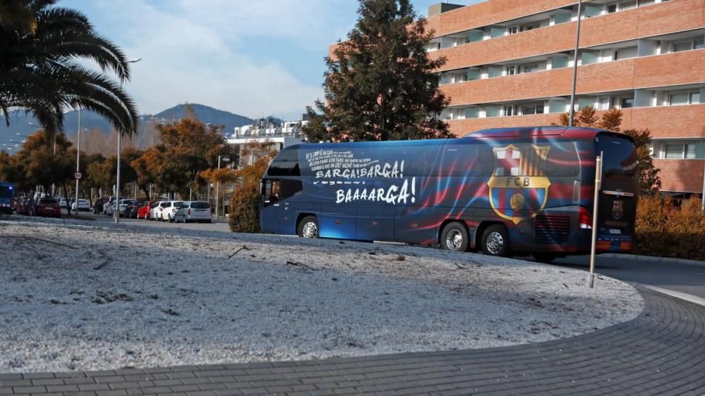 El Barça arriba a Girona