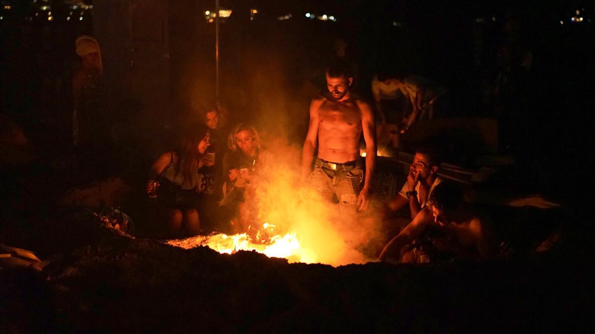 Noche de San Juan en Ibiza.