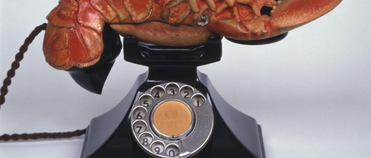 ‘Teléfono langosta’, de Salvador Dalí. | | LA PROVINCIA/DLP