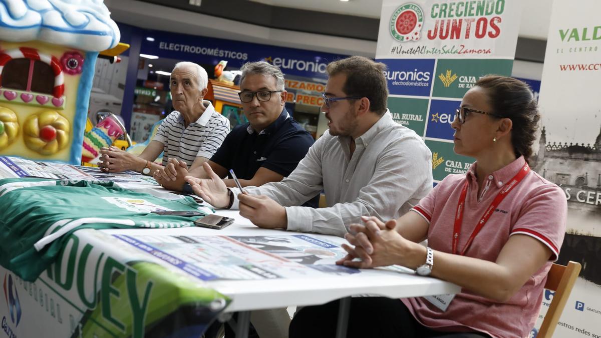 Presentación de la campaña de abonados por parte del InterSala Zamora.