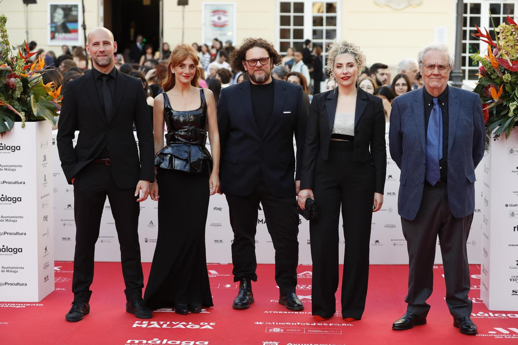 Las imágenes de la alfombra roja de la gala inaugural del 26 Festival de Málaga