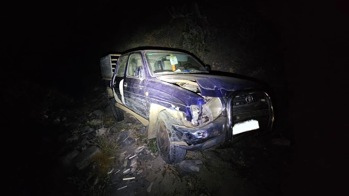 Persecución policial: Roba un coche el Luis Doreste y se enrisca en Tenoya