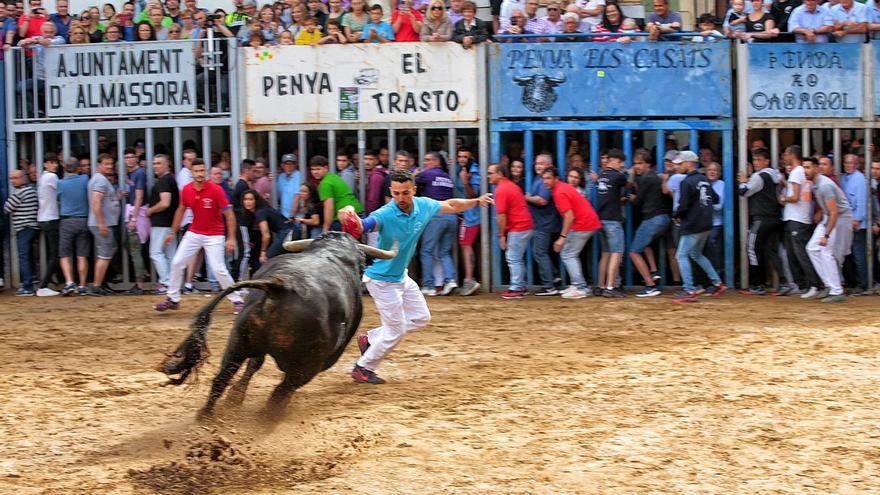 Dos toros andarines de Jandilla y La Palmosilla compensan su falta de bravura con su agilidad en Almassora