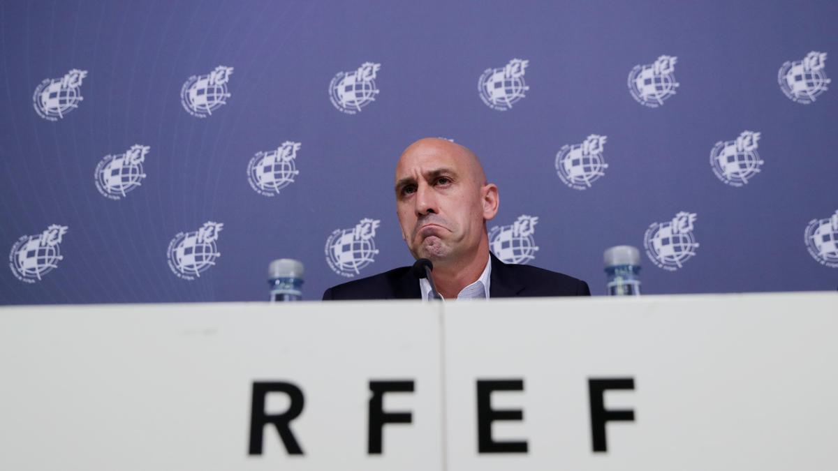 José Luis Rubiales, presidente de la RFEF.