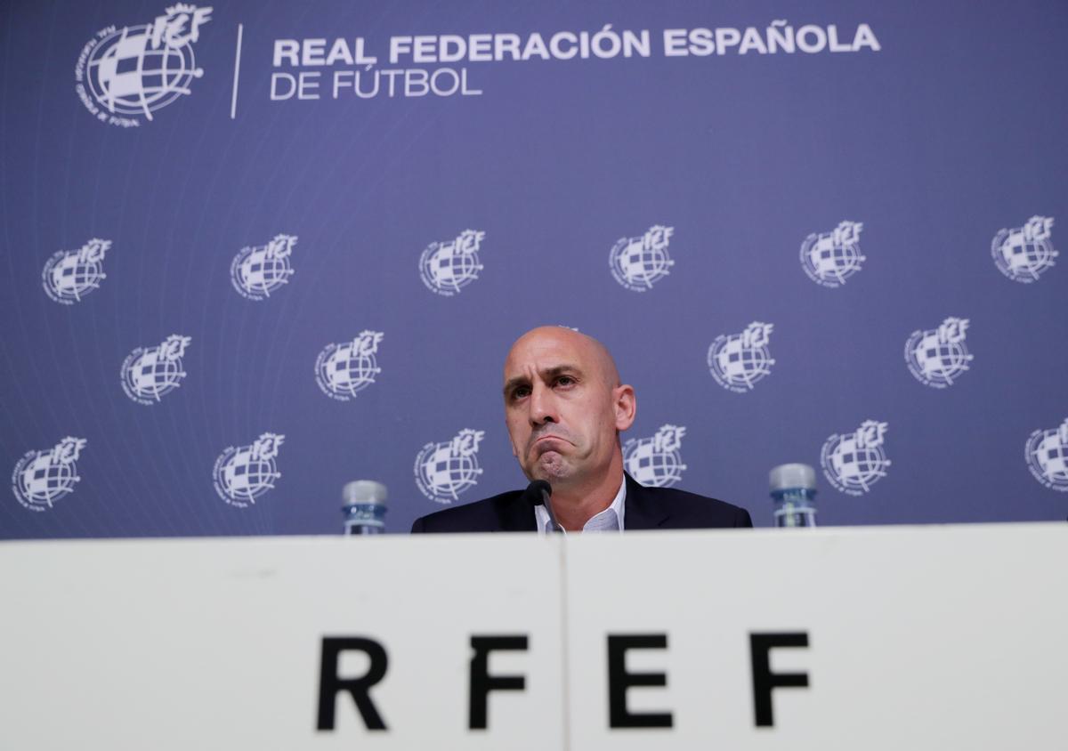 José Luis Rubiales, presidente de la RFEF.
