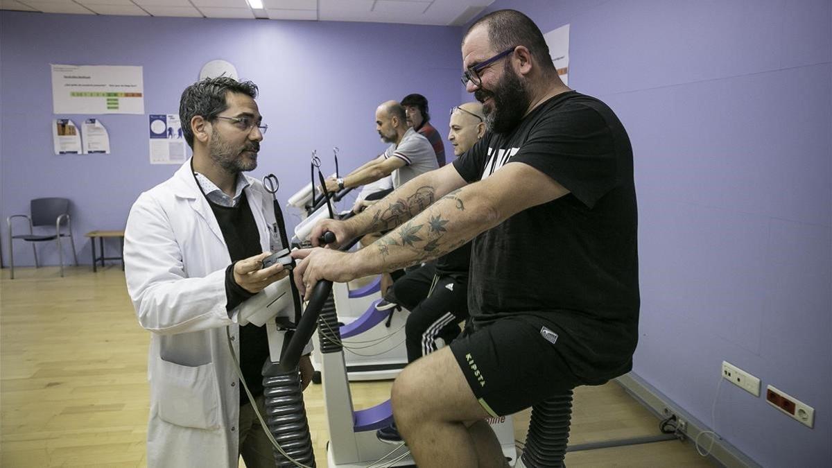 Eulogio Pleguezuelos, jefe del servicio de Rehabilitacio i Medicina Esportiva del consorci sanitari Maresme.