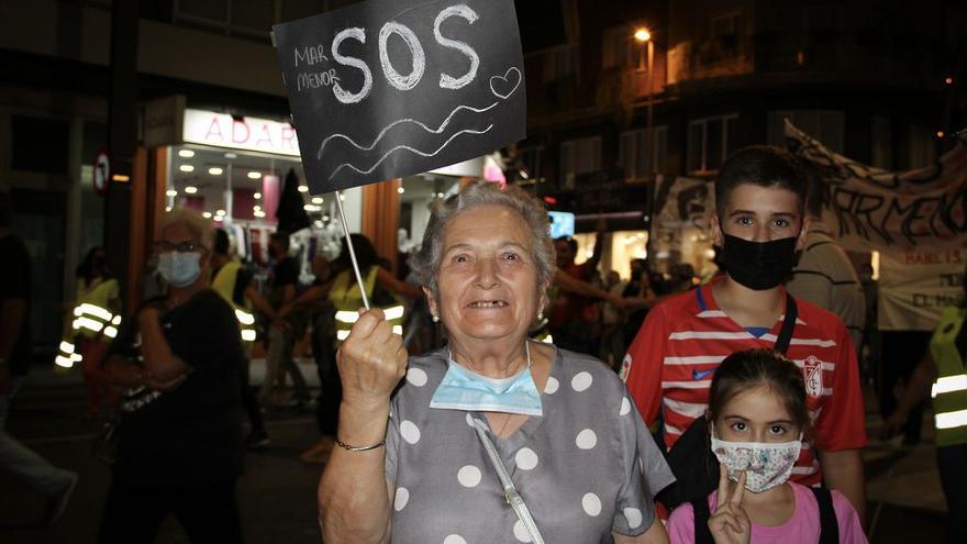 Las imágenes de la manifestación por el Mar Menor en Murcia (III)