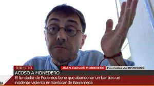 Juan Carlos Monedero en ’Cuatro Al Día’.