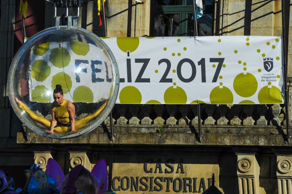 Celebración anticipada de Año Nuevo en Vilagarcía