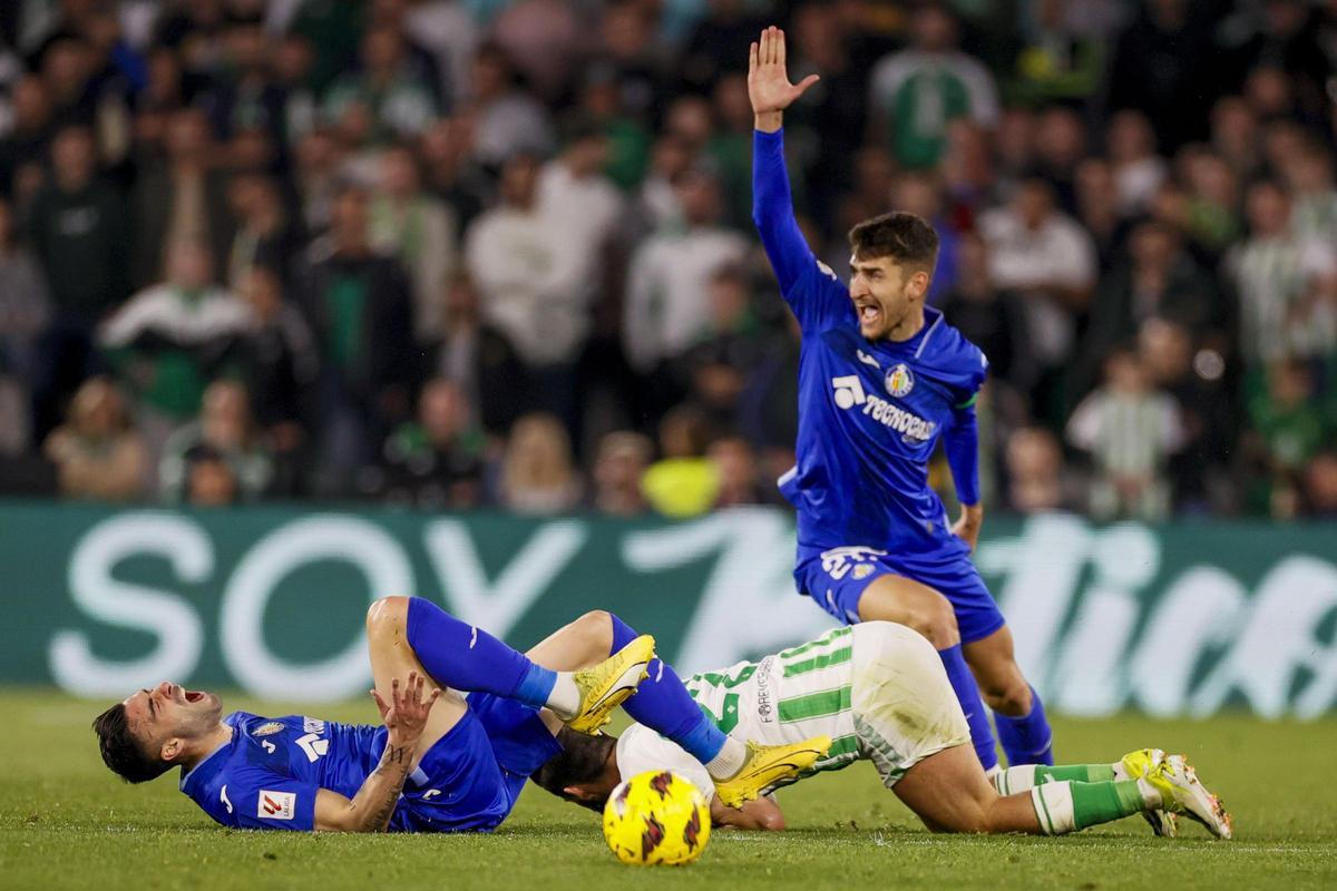 El Getafe dio un gran nivel ante el Betis