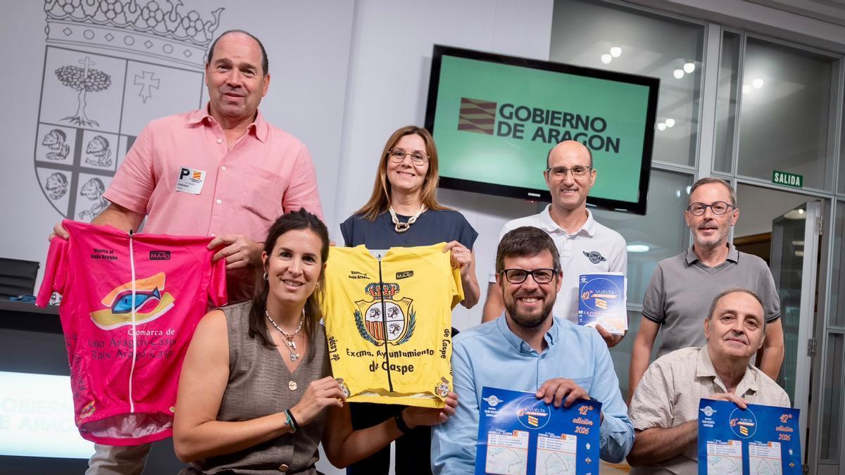 Presentación de la XLII Vuelta Ciclista al Bajo Aragón