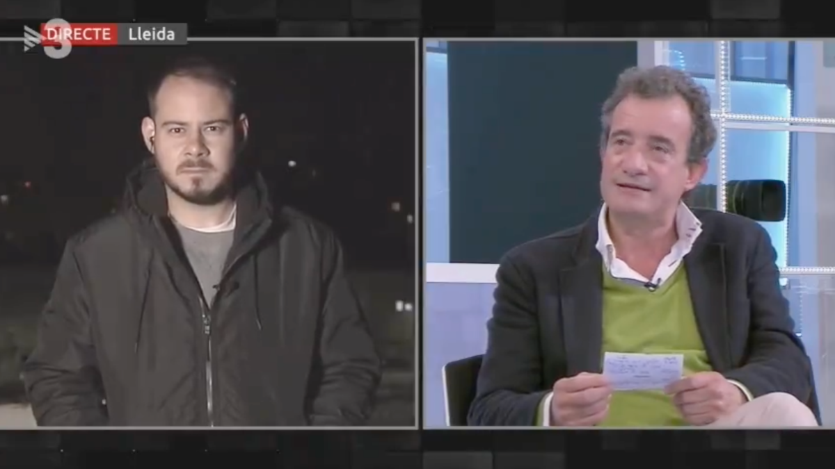 Javier Gállego recorda el seu enfrontament amb Pablo Hasél a TV3: «Aquí teniu el seu retrat»