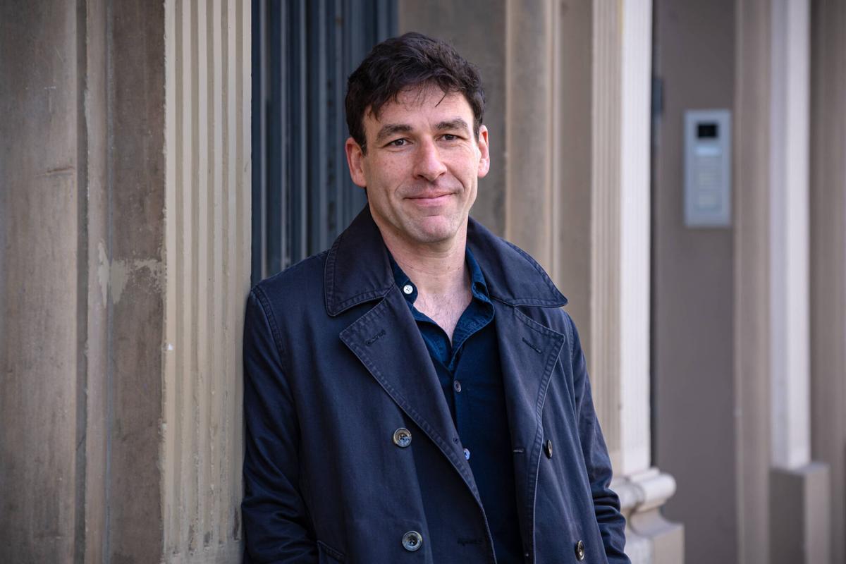 El dibujante de cómic Jordi Lafebre, este febrero en Barcelona.