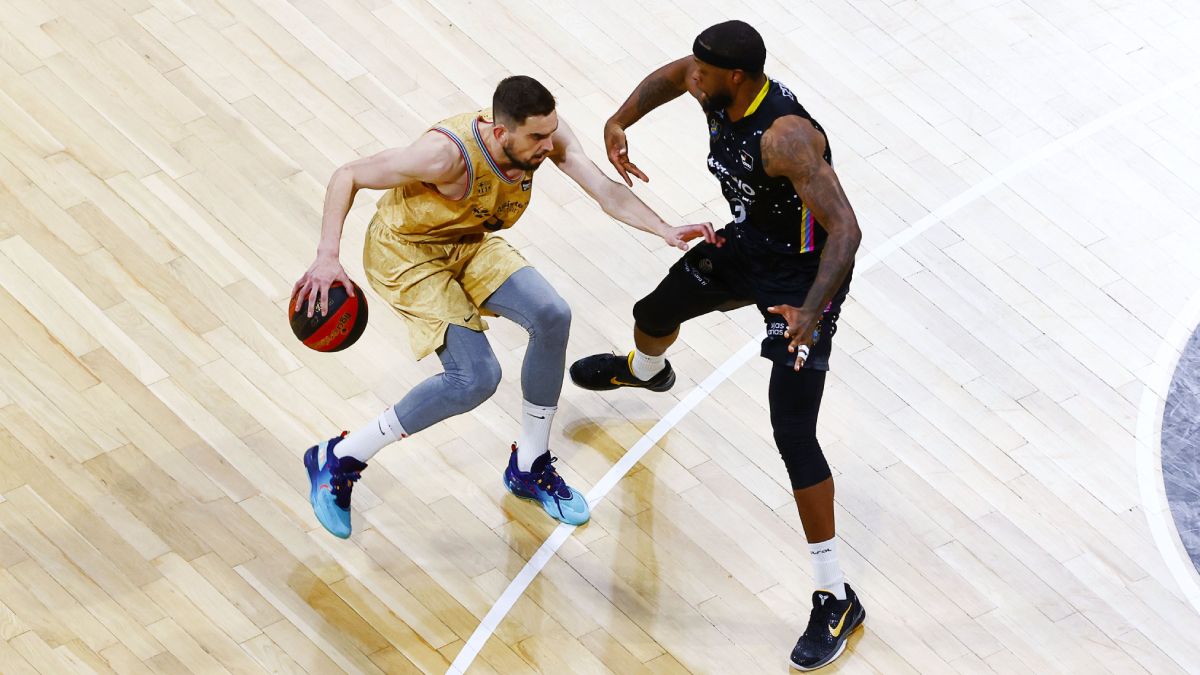 Satoransky en una de sus jugadas ante el Tenerife