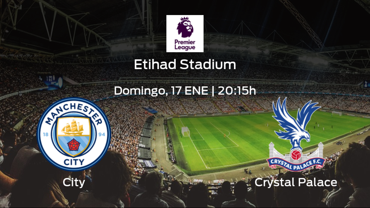 Previa del partido de la jornada 19: Manchester City contra Crystal Palace