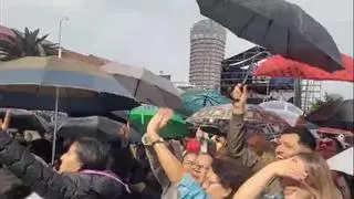 La lluvia empapa el Carnaval de Día de Las Palmas de Gran Canaria