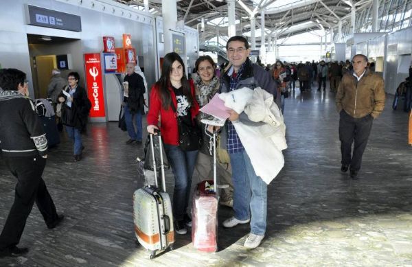 La huelga en el Aeropuerto de Zaragoza